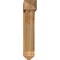 Ekena Millwork Traditional Arts and Crafts Rough Sawn Bracket w/ Offset Brace, Western Red Cedar, 8"W x 40"D x 40"H BKT0806X40X40TRA03RWR - alternate 2